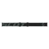 Dark gray fury goggle strap with textured design and no-slip silicone for Scott Fury Goggle