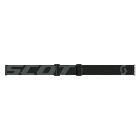 Dark gray fury goggle strap with textured design and no-slip silicone for Scott Fury Goggle