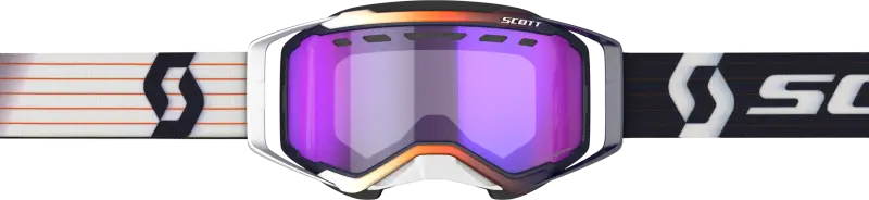 SCOTT Prospect Goggle Snow Cross Ls Blue/White W/Ls Blue Chrome for Powersports
