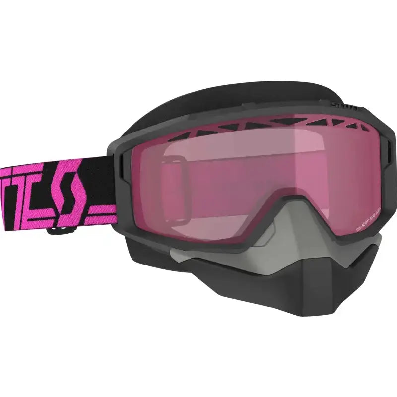 278606-1254134 Primal Goggle Snow Cross Black/Pink W/Rose