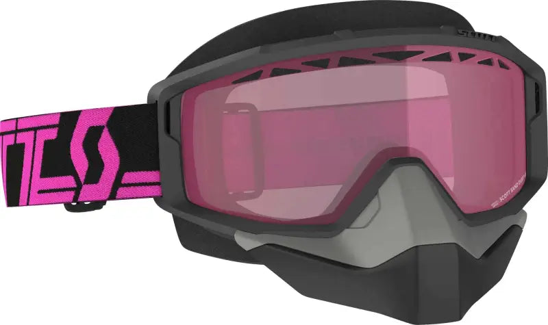 278606-1254134 Primal Goggle Snow Cross Black/Pink W/Rose