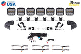 Diode Dynamics Bronco SS5 Sport CrossLink Windshield - White Combo Lightbar Kit - DD7232