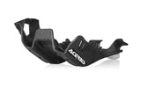 2791671007 Skid Plate W/Linkage Guard Black/White - w/Linkage