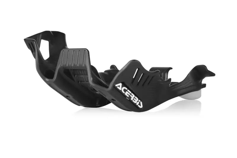 2791671007 Skid Plate W/Linkage Guard Black/White - w/Linkage