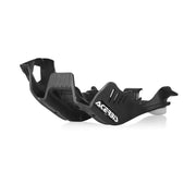 2791671007 Skid Plate W/Linkage Guard Black/White - w/Linkage