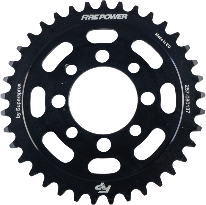 FPS-801-37-BLK Fire Power Rear Sprocket Steel 37T Blk