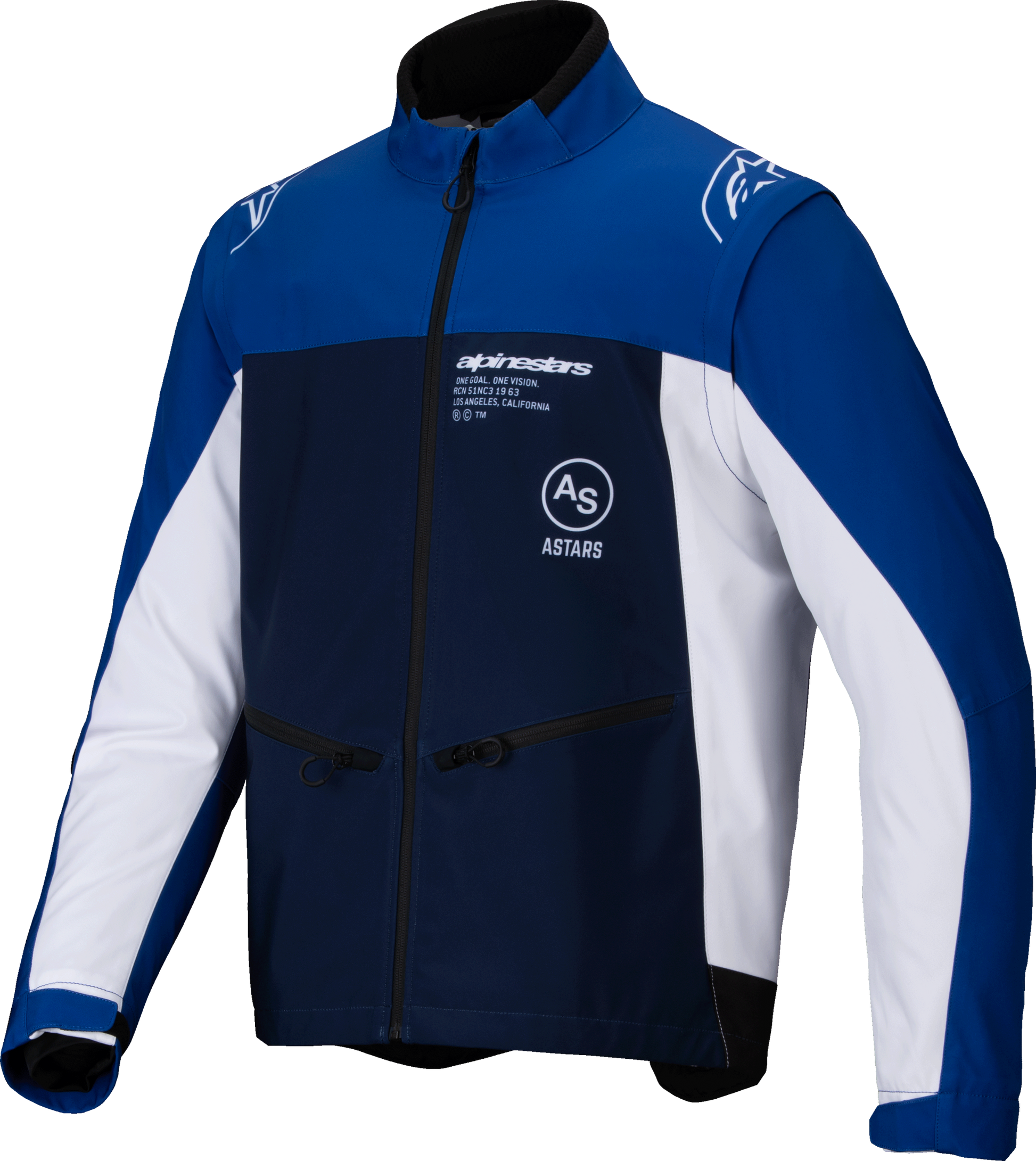 Lite Dura Softshell Jacket Navy/Bright Blue/White Xl