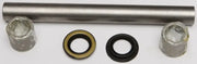 Complete swingarm bearing kit with pivot shaft, bushings, and seals for easy install
