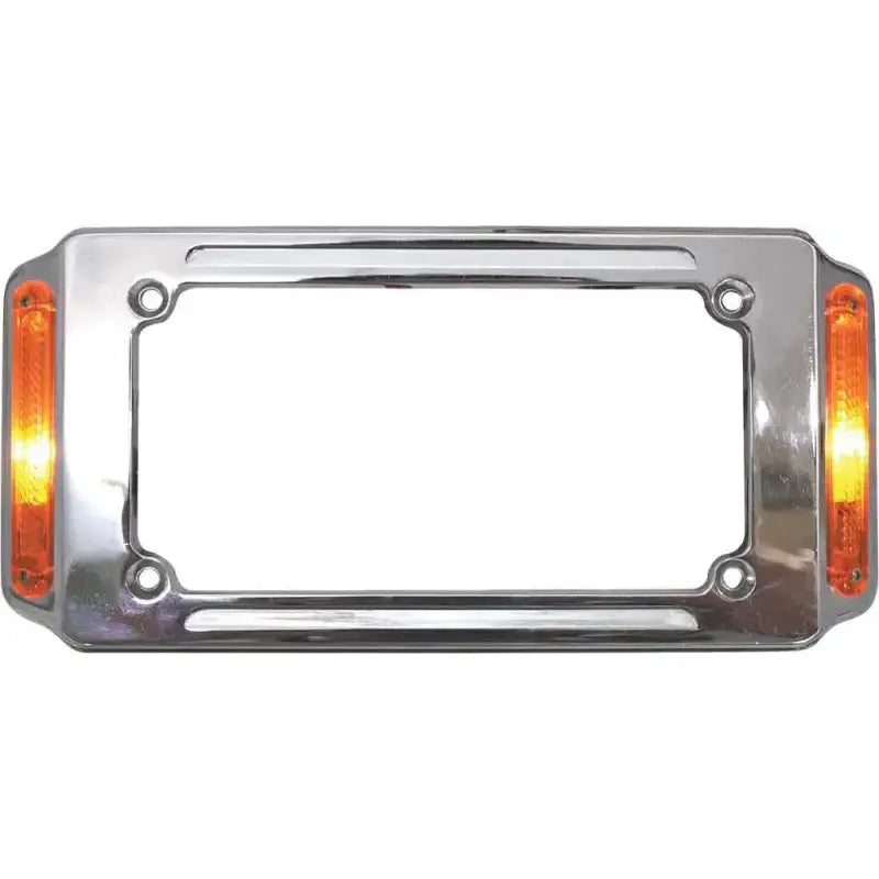 28-6027A License Frame Louvered Aluminum