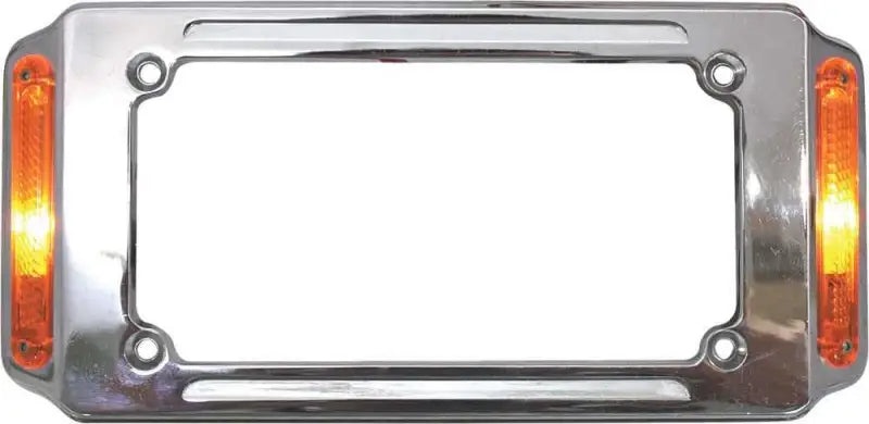 28-6027A License Frame Louvered Aluminum
