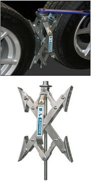 28010 BAL RV Products/ Adnik Wheel Chock For Use With Tandem Tires