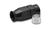 Vibrant 28016 Vibrant Straight High Flow Hose End Fitting for PTFE Lined Flex Hose -16AN
