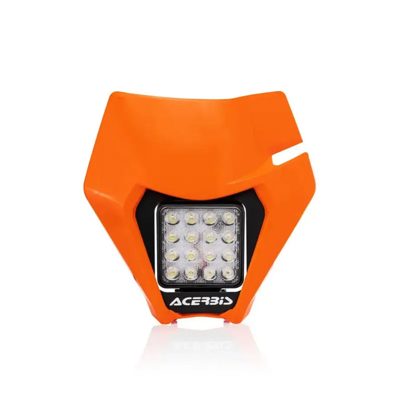 2801985226 Front Vsl Headlight 4320 Lumen Orange Ktm 