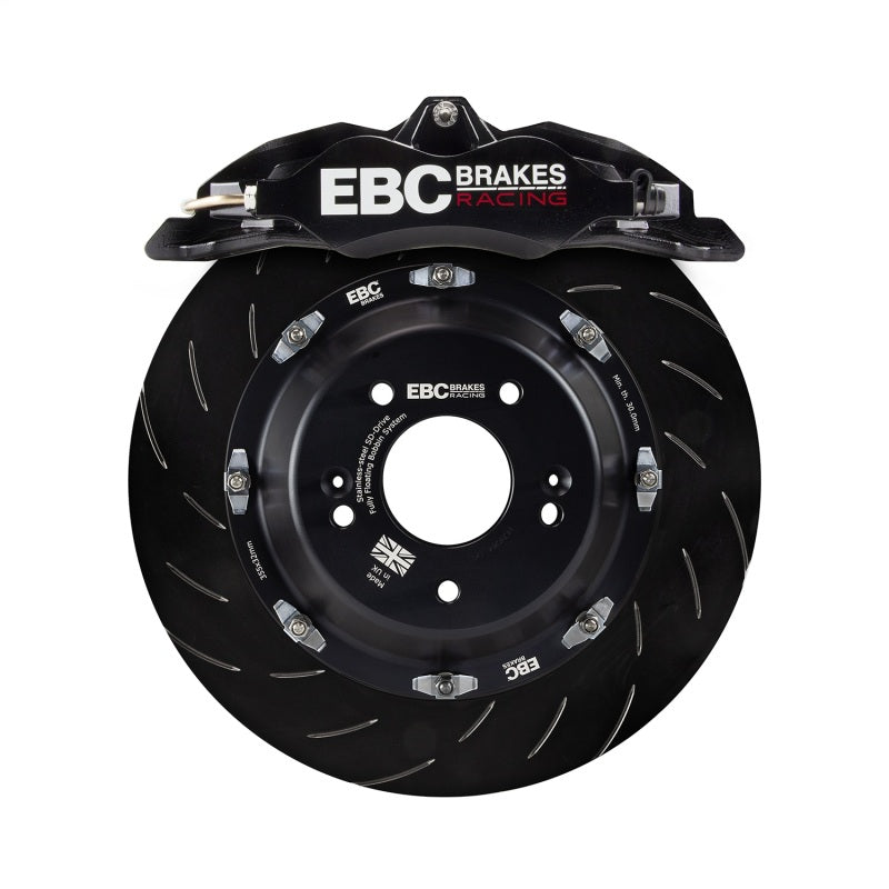 EBC BBK031BLK-1 BBK031BLK-1 EBC Racing 12-21 Subaru BRZ/Toyota GT86 Black Apollo-4 Calipers 330mm Rotors Front Big Brake Kit