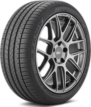 Falken Canad 275/40R20 106Y XL tire on sleek black silver alloy wheel