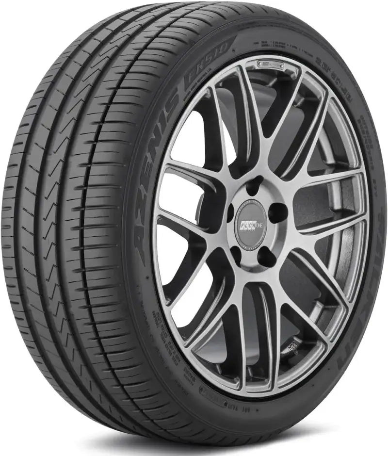 Falken Canad 275/40R20 106Y XL tire on sleek black silver alloy wheel
