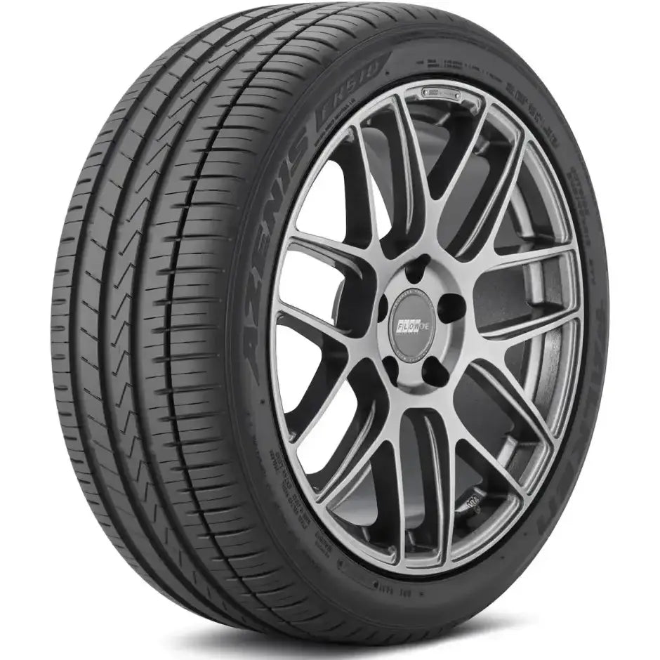 Falken Canad 275/40R20 106Y XL tire on sleek black silver alloy wheel