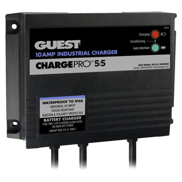 28210 Marinco Charger 10A  12V Input On Brd Batt