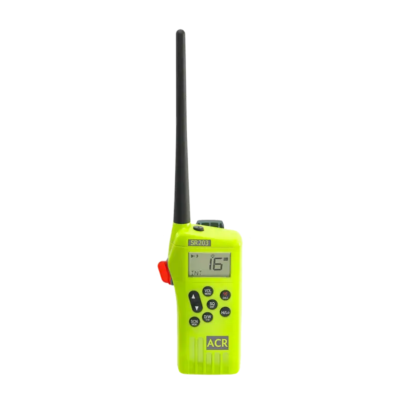 2827 Acr Electron Survival Vhf Sr203 5 Yr. Battery - Radio