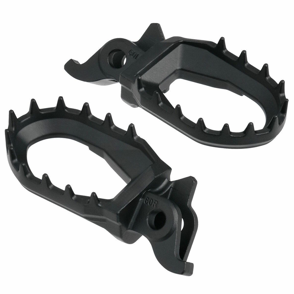 Zeta Max Footpegs Foot Controls ZE93-2600 - Black Peg