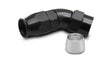 Vibrant 28416 Vibrant 1 Piece PFTE Hose End -16 AN 45 Degree