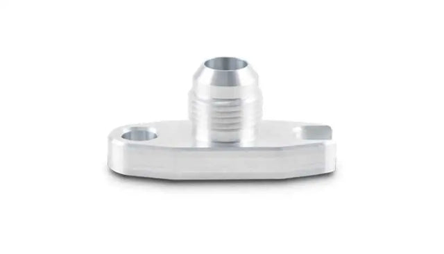 Vibrant 28491 Vibrant Aluminum Oil Drain Flange w/ integrated -10AN Fitting for T3/T4 and GT40-GT55 Turbos