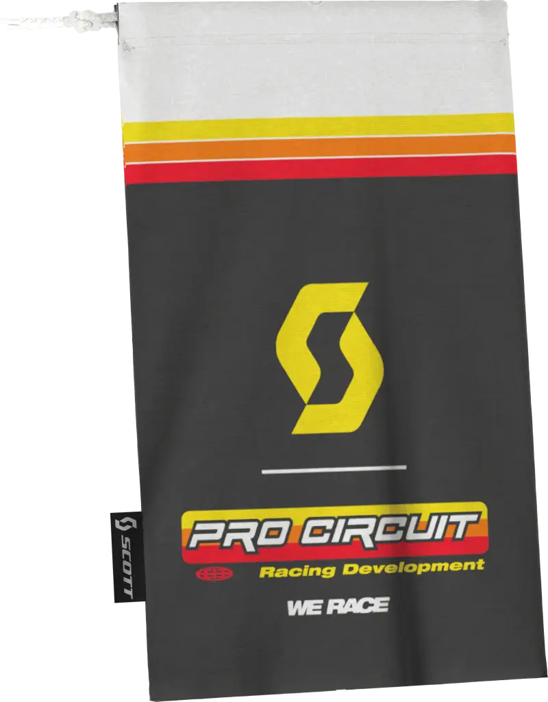 285540-1007289 Scott Prospect Pro Circuit Goggle Black/White Yellow Chrome Work 