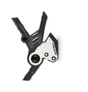 Black and silver grip frame guard for BMW motorcycle, part 2858831007 X Grip Frame Guard