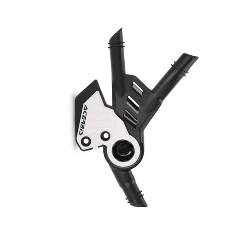 Black and silver grip frame guard for BMW motorcycle frame protector