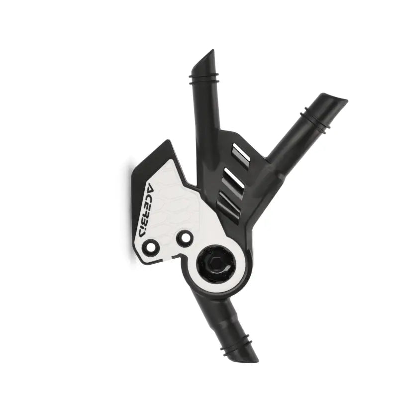 Black and silver grip frame guard for BMW motorcycle frame protector