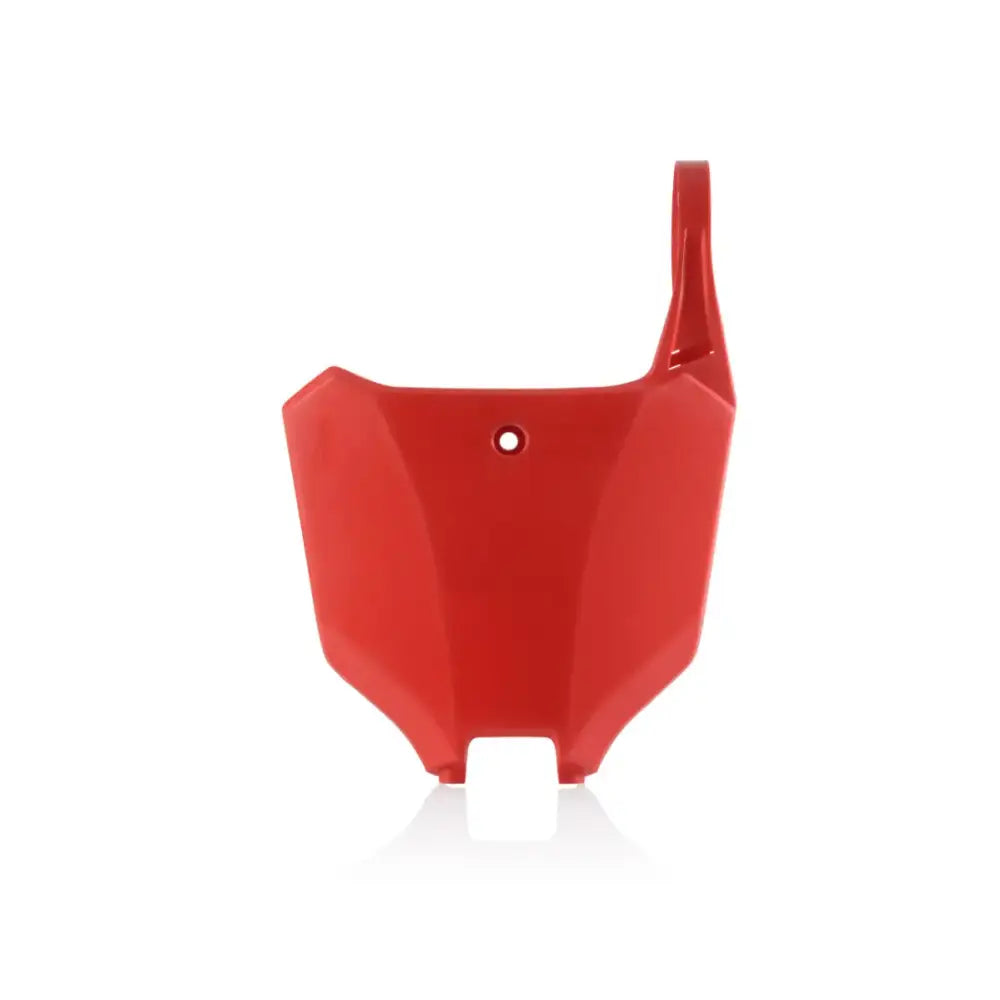 2858850227 Front Number Plate Hon Red 