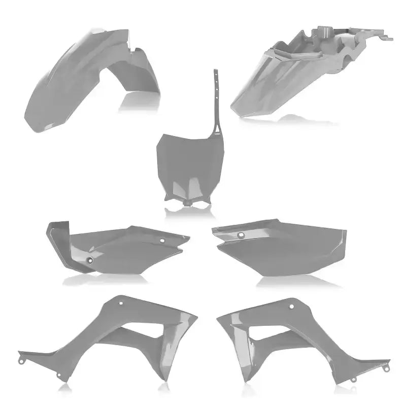 ACERBIS 2861930011 Full Plastic Kit Hon Grey