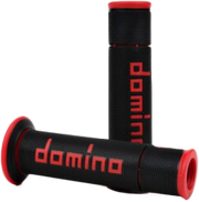 A450 Road Racing Grips Black/Red Pair