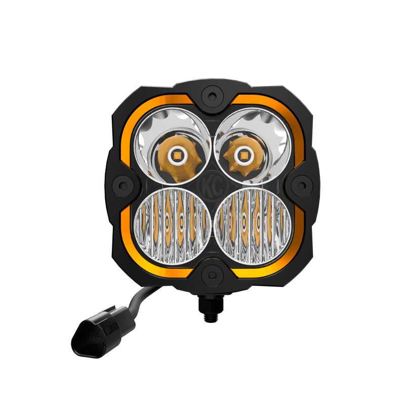 KC HiLiTES 287 KC HiLiTES FLEX ERA 4 2-Light System - 80W Combo Beam