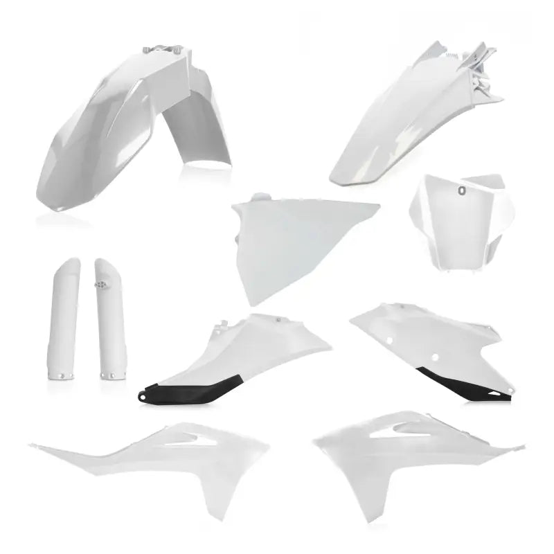 ACERBIS 2872791035 Full Plastic Kit Gas/Ktm White/Black