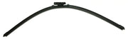 Curved black windshield wiper from 28AOE Bosch Wiper Blade for clear visibility