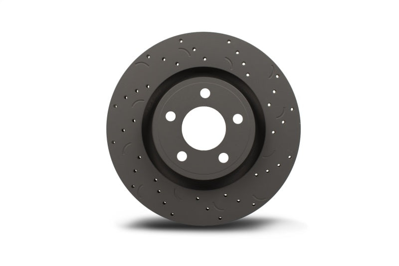 Hawk Performance HTC4847 Hawk Talon 2009 Volkswagen CC Drilled and Slotted Front Brake Rotor Set