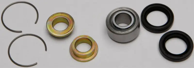 29-1020 Lower/Upper Bearing/Seal Kit with bearing, seals, spacers, and pins to rebuild shock bearing to factory specifications.