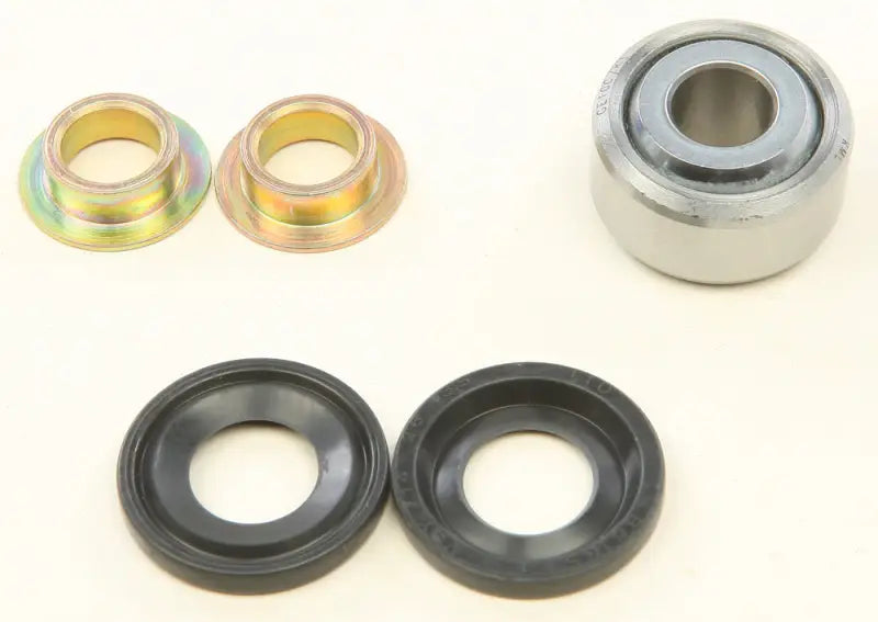 Suspension shock bearing and seal kit with spherical bearing, bushings, and seals for RV parts and accessories