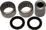 Shock bearing and seal kit with needle bearings, seals, and metal sleeve for RV parts
