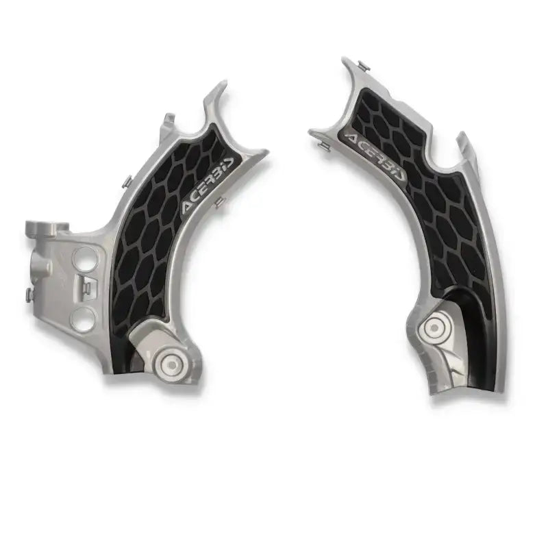 2911441015 X Grip Frame Guards Hon Silver/Black - X-Grip Guard