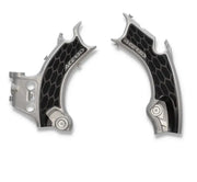 2911441015 X Grip Frame Guards Hon Silver/Black - X-Grip Guard