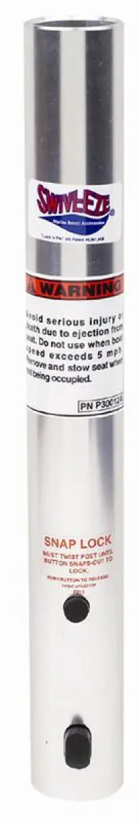 29130 Attwood Marine Snaplock 13’ Rise Clr Ano - Boat Seat Pedestal