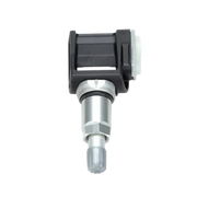 Silver and black valve stem on Schrader TPMS sensor 29137 Clamp-In 433Mhz