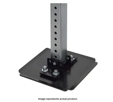 Metal post mounting base for 29171 BAL Big Bad Foot Pad or bad foot pad setup