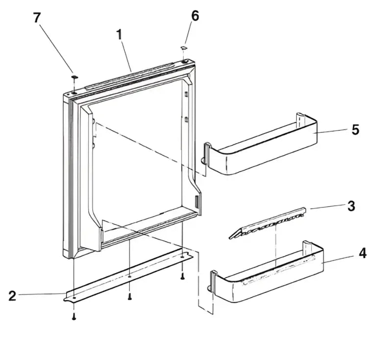 2924089002 Dometic Refrigerator Cooling Unit Cap Replacement For - RV and Auto Parts