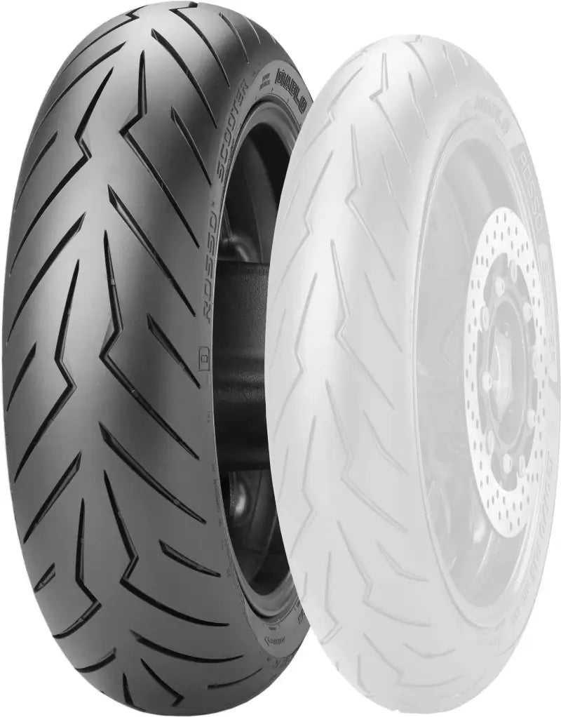 2925500 Tire Diablorosso Scooter Rear 130/70 12 62p Bias