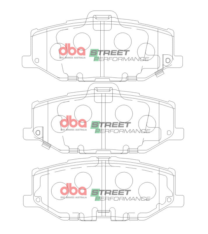 DBA DB15100SP DBA 2020+ Suzuki Jimny 1.5L (A6G) SP Performance Front Brake Pads - DB15100SP