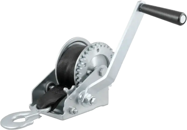 29433 Curt 900 Lb Winch W/15' Strap - RV and Auto Parts