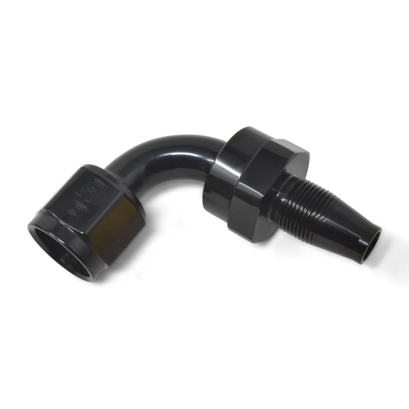 Russell 615183 Russell Performance -10 AN 90 Degree Hose End Without Socket - Black - 615183